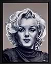 Monochrome Marilyn (Framed)