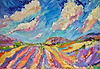 Lavender Below, Mont Ventoux