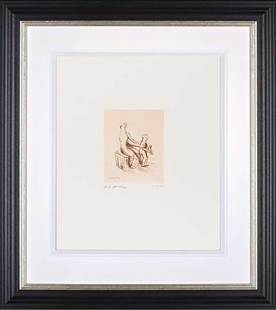 Mother and Child IV (Framed)