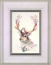Fallow Stag Portrait (Framed)