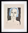 These Feelings Were True, Blue Madonna, 2020 (Framed)
