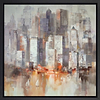 Cityscape Sailing (Framed)