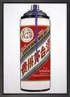 Moutai (Purple Drip) (Framed)