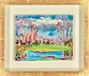 Spring Greens Foxhill (Framed)