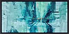 New York Fading Blue (Framed)