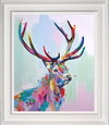 Vision of a Stag (Framed)