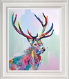 Vision of a Stag (Framed)