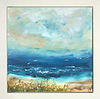 On an Inky Sea they Dance (Framed)