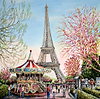 Jardin du Trocadero Carousel, Paris