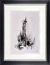 Empire State Building (Sketch) (Framed)
