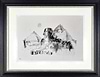 Egyptian Pyramids II (Sketch) (Framed)