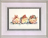 Roosting Ladies (Framed)