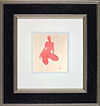 Red wash II (Framed)