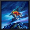 The Eruption (Framed)