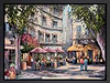 Cafe Walk, Paris (Framed)