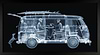 VW Camper Family (Framed)