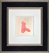 Red wash I (Framed)