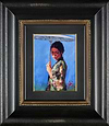 Geisha with Blue Sky (Framed)