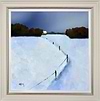 Snow Bound Cottage (Framed)