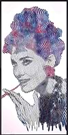 Iconic Audrey (Framed)