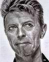 Bowie Looking Up - The Jean Genie