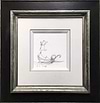 Best Day of My Life, Balancing Dog (Sketch) (Framed)