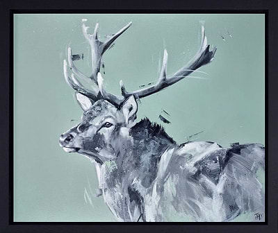 Cherished Stag (Framed)