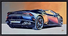 2019 Lamborghini Huracan (Framed)