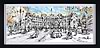 The Admiralty Arch at the Mall, London (Framed)