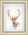 Portrait Of A Fallow Stag