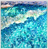 Shining Blueish Yellow Rocks
