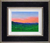 Cold hands, warm skies (Framed)