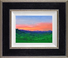 Cold hands, warm skies (Framed)
