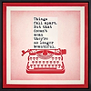 Things Fall Apart... (Framed)