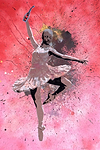 Ballerina Molotov (Red & Pink)
