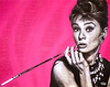 Audrey Hepburn - Magenta
