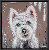 Westie Love II (Framed)