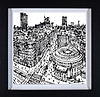 Beyond St Peter's Square, Manchester (Framed)