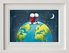 Love Makes the World Go Round (Framed)