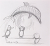 Best Day of My Life, Reaching Dog (Sketch)