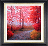 Otoño y Niebla (Framed)
