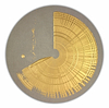 Circular Brushstroke - Gold