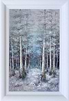 A Frozen Forest (Framed)