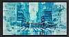 New York fading blue VIII (Framed)