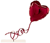 Flying Balloon Heart (Red)