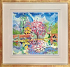 Tamerisk Tree Reflections Foxhill (Framed)