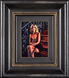 Eden on the Stairs (Framed)
