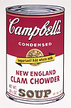 Campbell’s Soup Cans II: New England Clam Chowder
