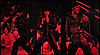 Elvis 1968 Triptych, 2023 Supreme Red