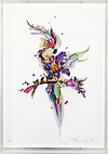 Botanical Tilda Gin Bird I (Framed)